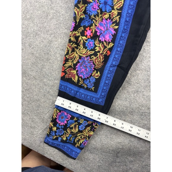 ANTHROPOLOGIE ETT:TWA Jumpsuit Women's 0 Floral Flower Print Artsy Hippie Boho - Picture 5 of 11